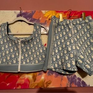 Christian Dior Shorts Set